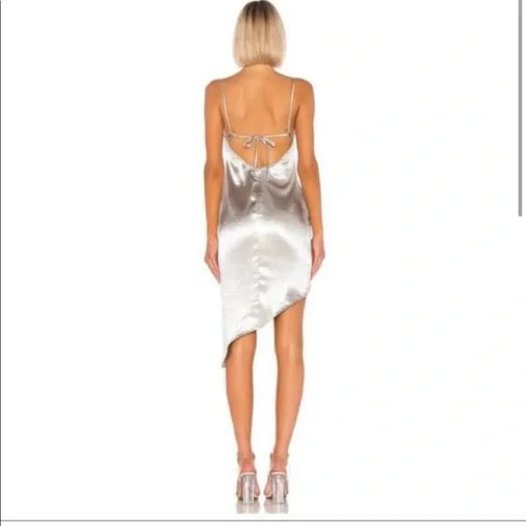 H:ours Junnie Mini Dress in Silver Smoke
Silver Smoke - Picture 4 of 4